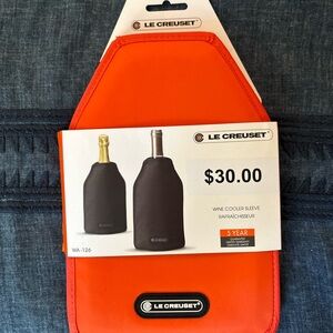 Le Creuset Champagne Wine Cooler Sleeve
